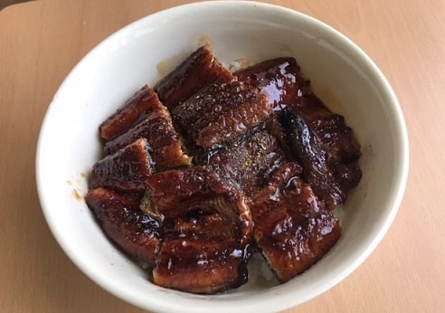 宮崎県産のうなぎ丼